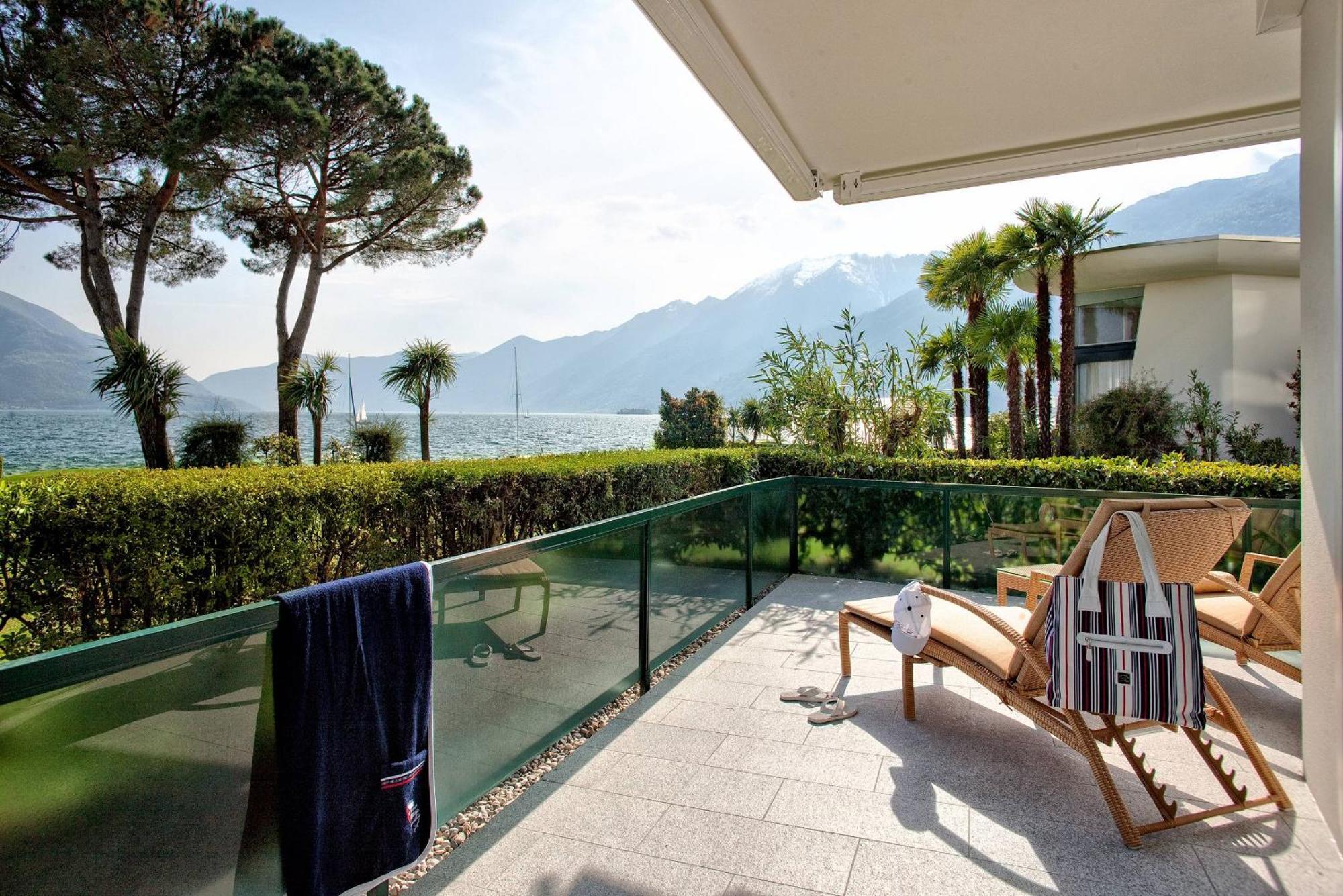 Eden Roc Marina Hotel Ascona Kültér fotó
